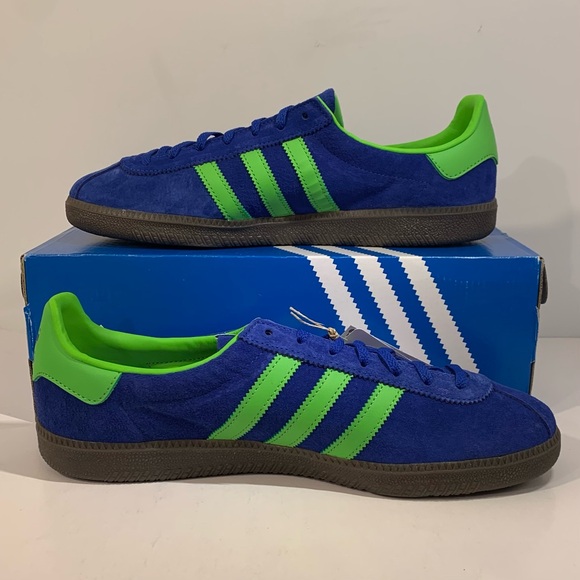 [BRAND NEW] ADIDAS ATHEN X SIZE? BLUE & GREEN MENS SHOES SIZE 10.5 SNEAKERS - Picture 3 of 12